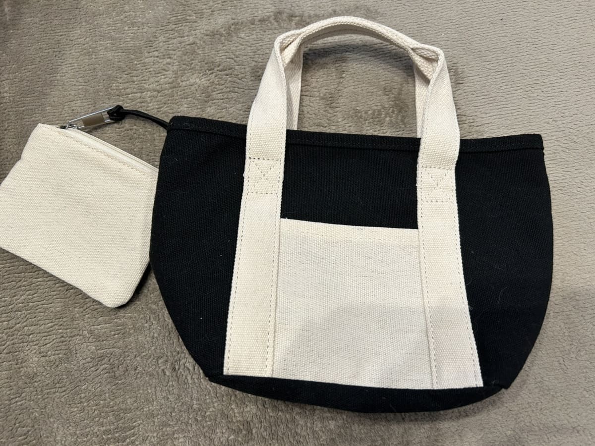 ワークマンプラス】こんなに入るの！？「キャンバストートS＆ポーチS