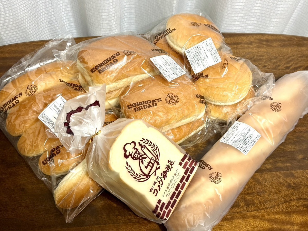大きすぎ！【コメダ珈琲店】あの名物「パン」を単体でお持ち帰りできる 