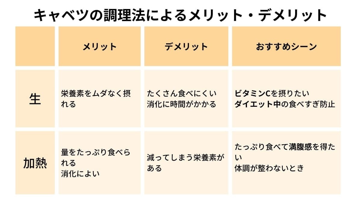 キャベツ 栄養