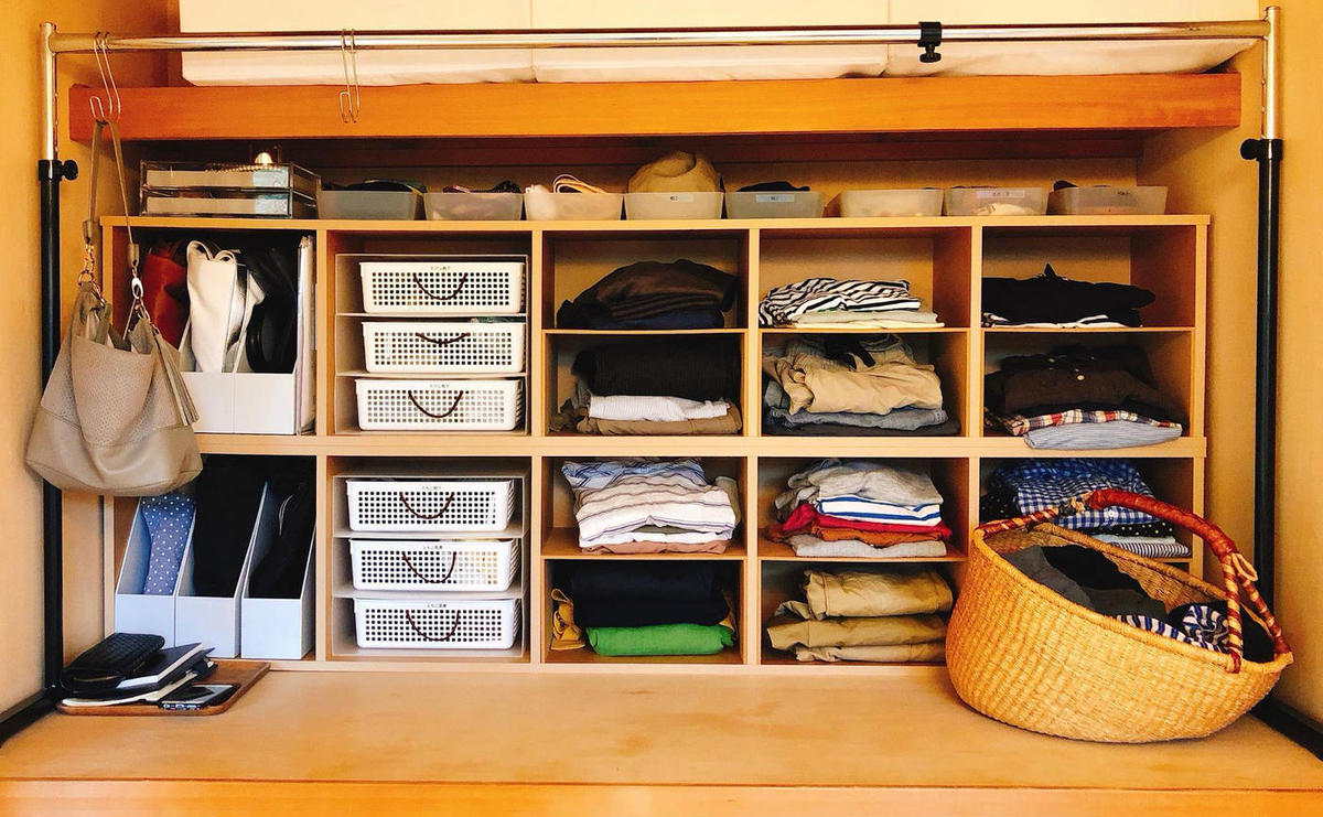 衣替えは年4回が逆に快適 4児の母の収納整理コンサルタント １シーズンの服が一目でわかる 押し入れクローゼット 大公 トクバイニュース