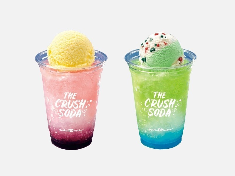 さく炭酸シュワシュワ ザクザク氷とシュワシュワ炭酸のアイスクリームドリンク！サーティワン