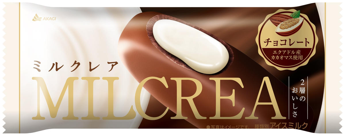 新商品】濃厚なミルククリームがおいしい♪アイスキャンディ「MILCREA