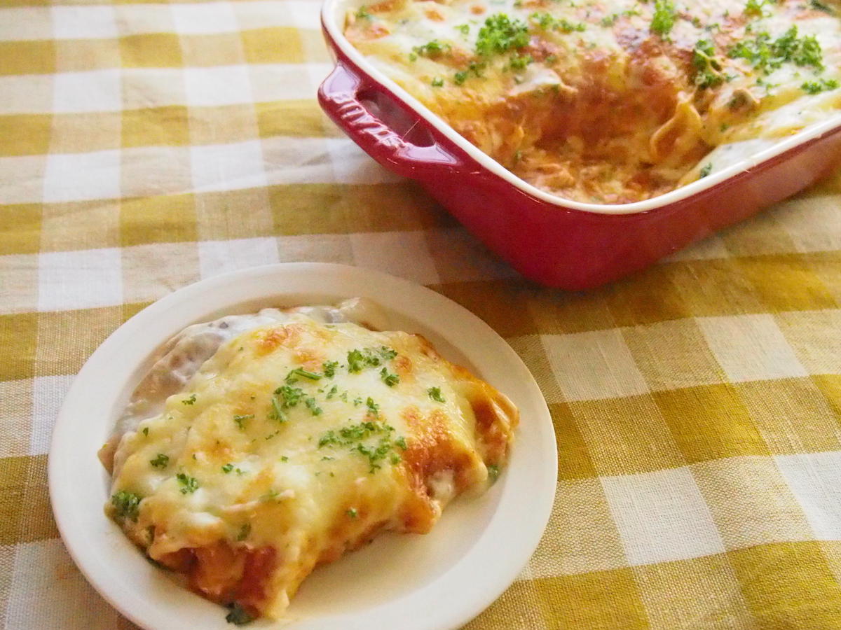 ウソ コレ手作り 餃子の皮 市販パスタソース でお店風ラザニアできた トクバイニュース