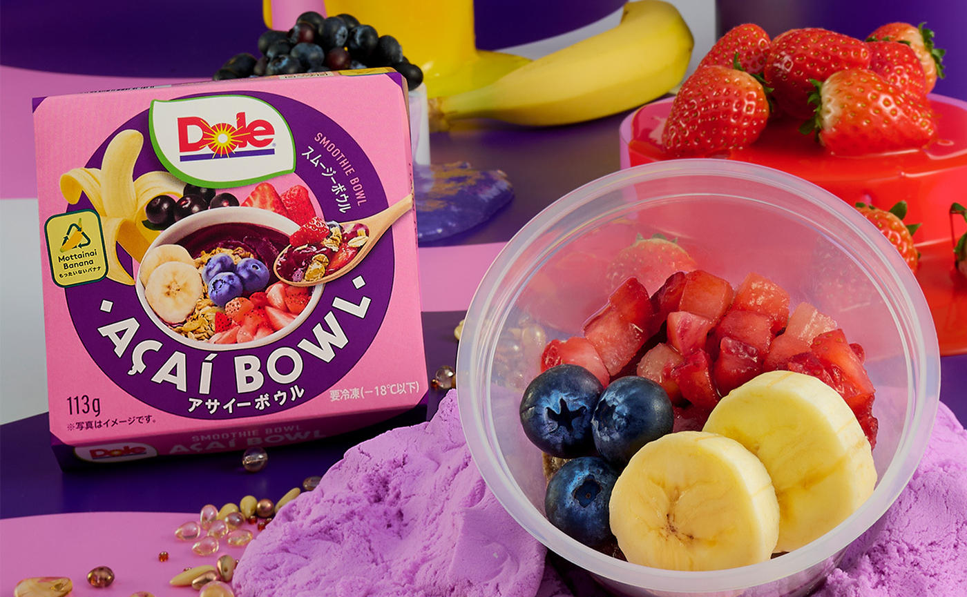【セブンイレブン限定】再販！Dole 冷凍アサイーボウル 20個　ピューレ セブンイレブン限定】再販！Dole 冷凍アサイーボウル 20個