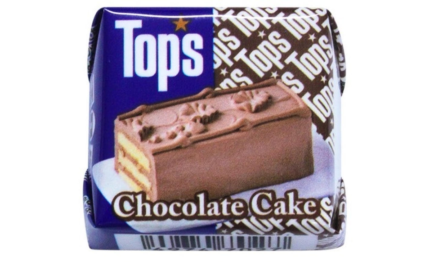 洋菓子店 トップス のチョコレートケーキを再現 チロルチョコ チョコレートケーキ が発売 トクバイニュース