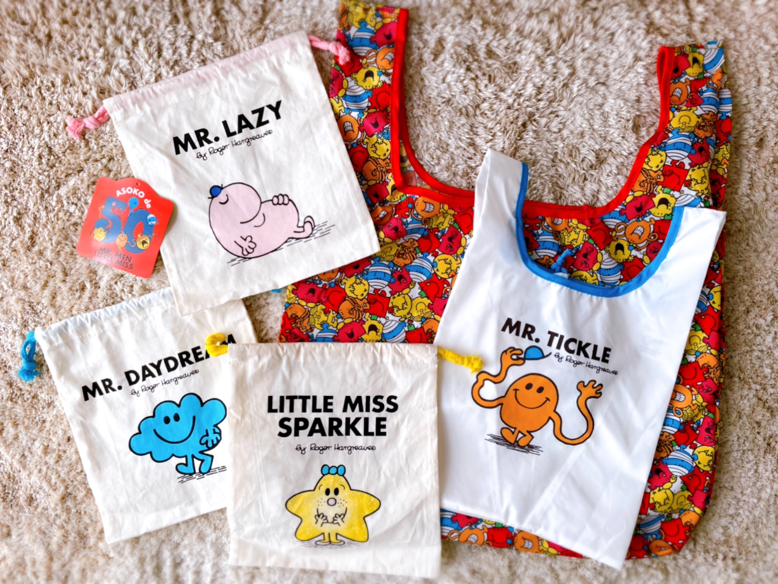 Asoko ポップで可愛すぎ ミスターメン リトルミスとのコラボ商品が気になる トクバイニュース